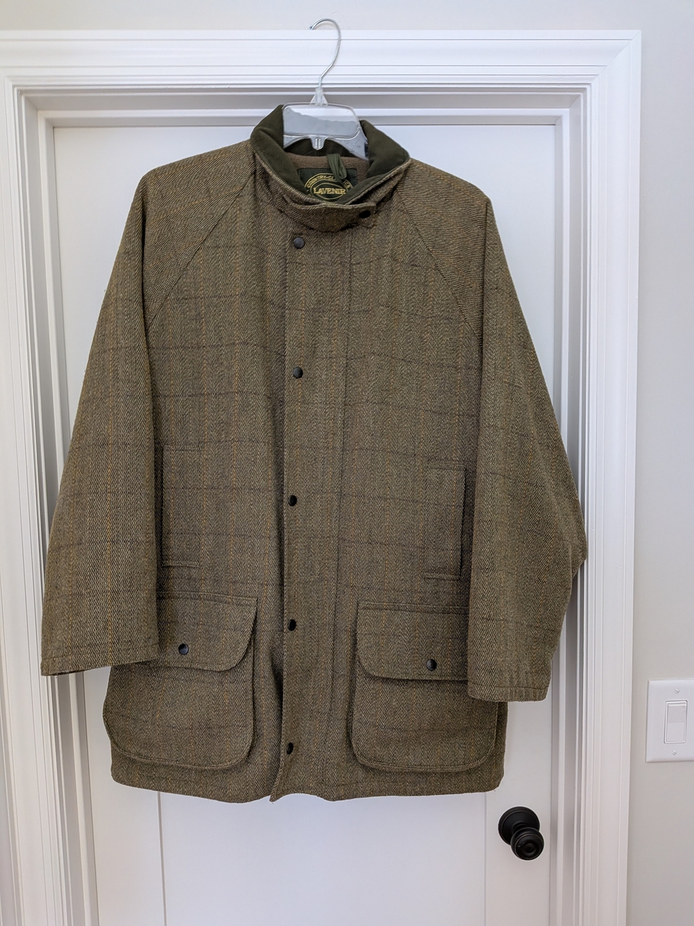 Men's Olive Tweed Field Jacket